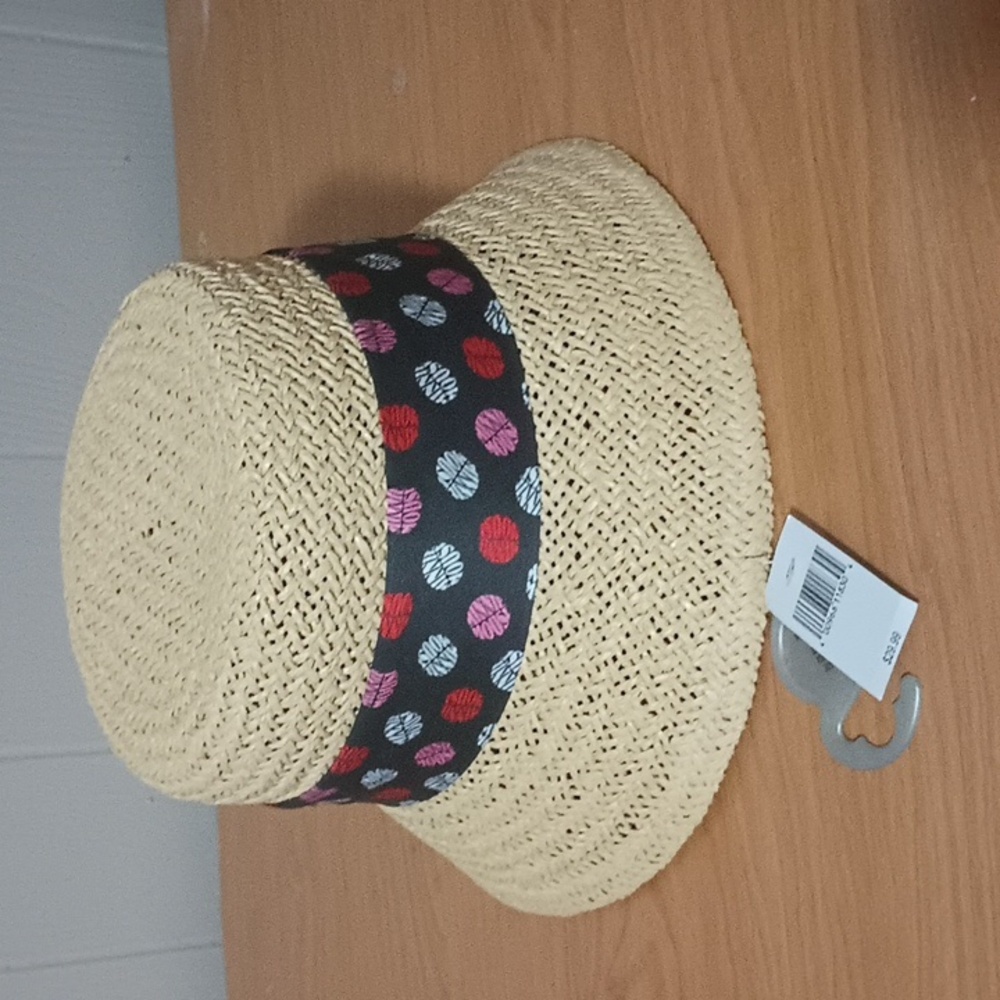 Minnie Mouse Woven Hat NWT - Picture 2 of 6
